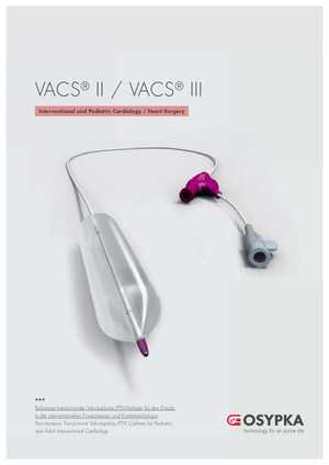 Valvuloplasty Catheters(VACSII-III)